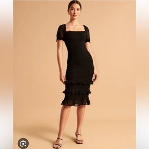 NWT Abercrombie & Fitch Black Dress - size small